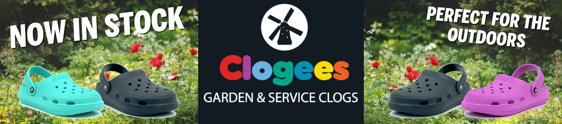 Clogees now in stock