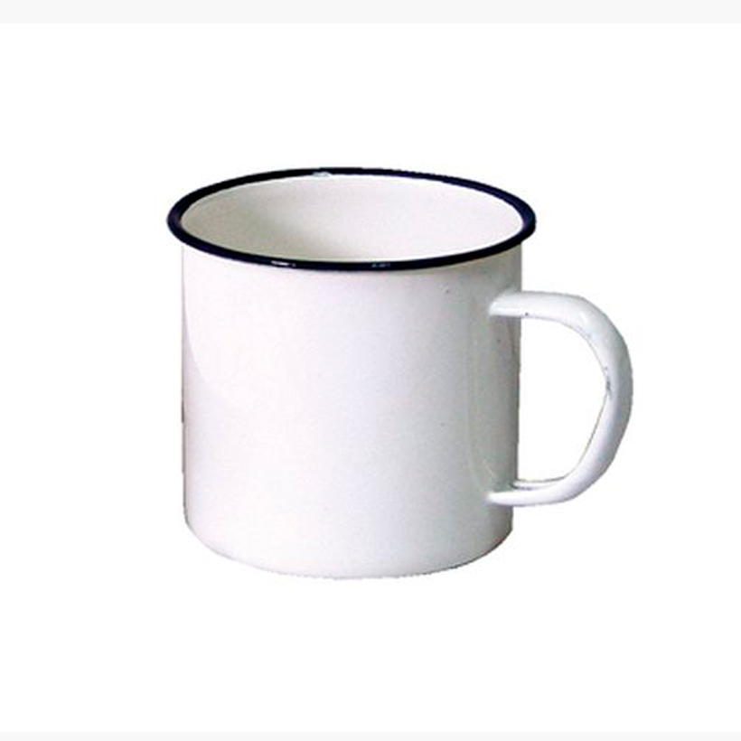 Enamel Mug White 9cm