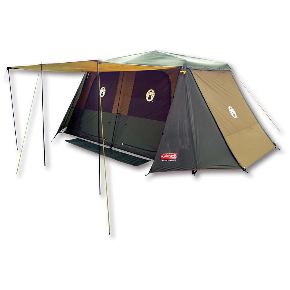 Coleman Instant Up 10P Gold Series Tent front open