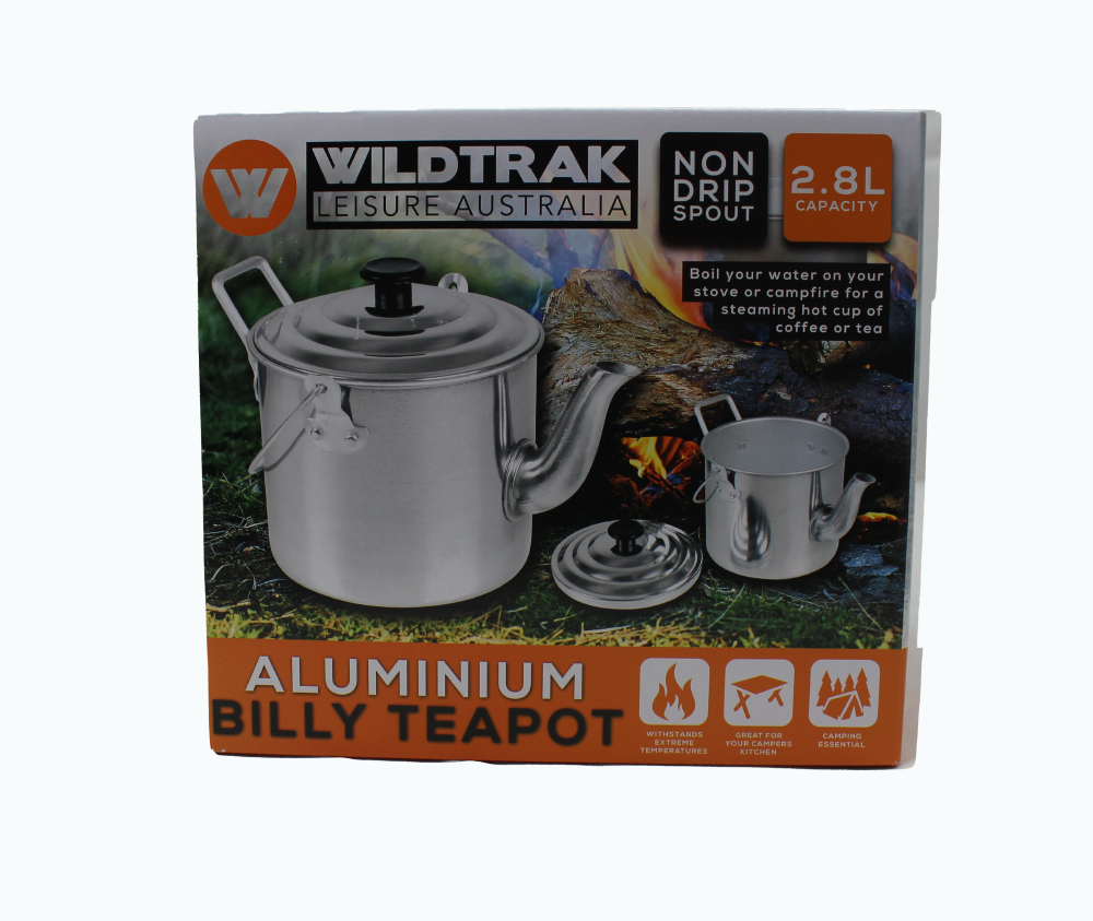 Billy Teapot Aluminium 2.8lt