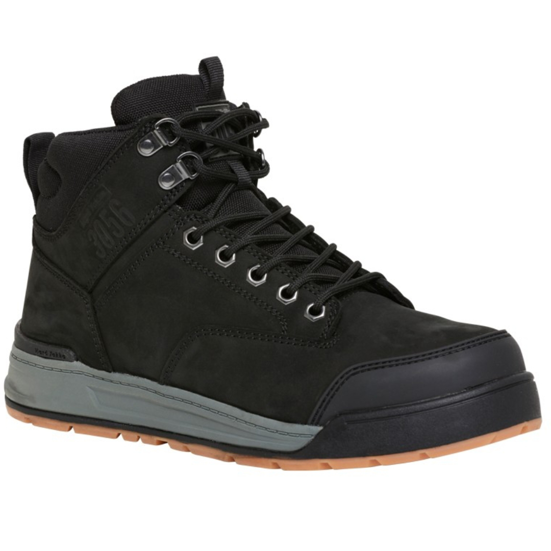 3056 Lace Up Boot Black