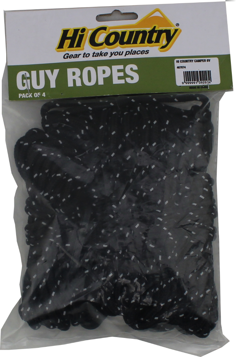 Guy Ropes 4 Pack