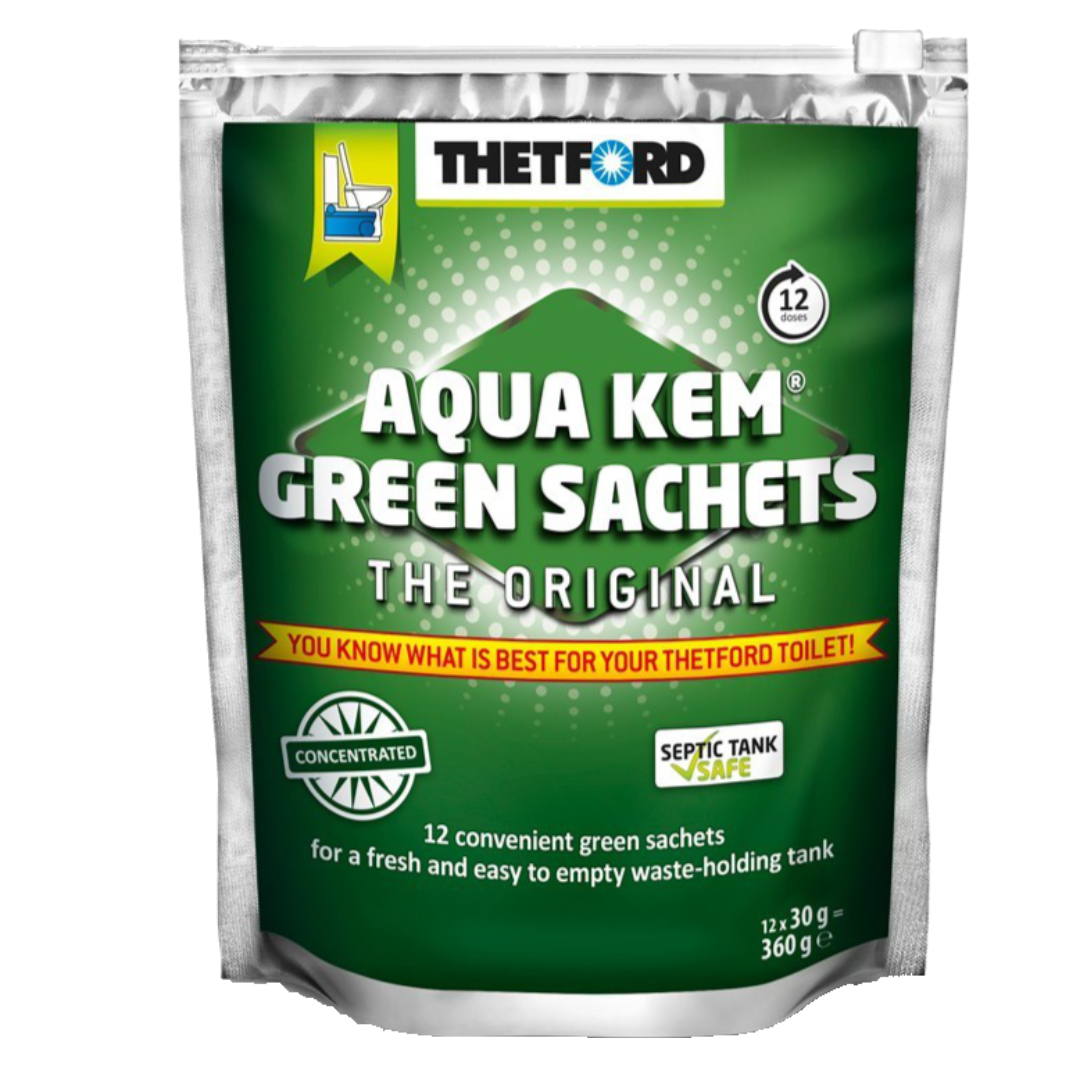 Aqua Kem Sachet Bag Green