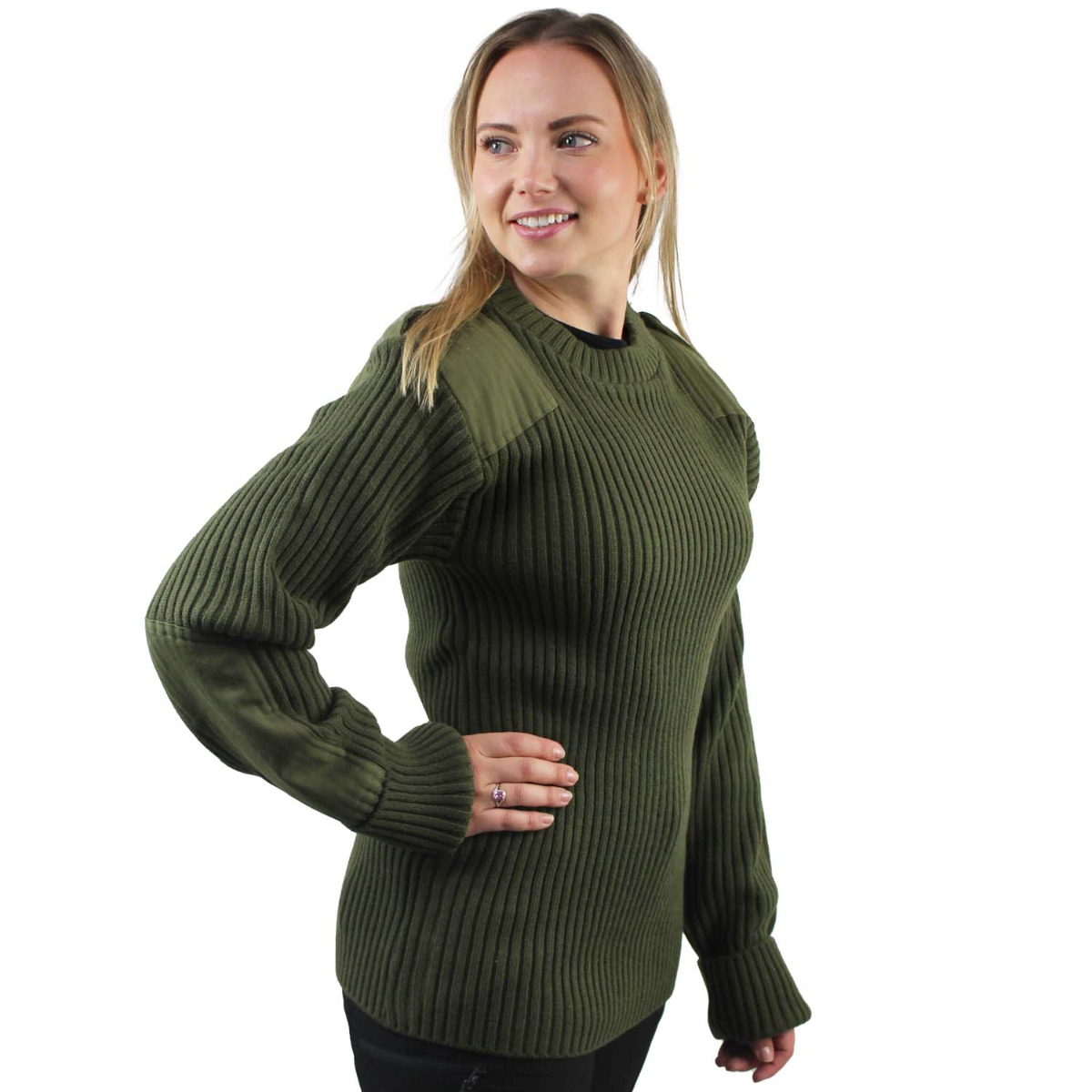 SPECIAL FORCES ARMY WOOL JUMPER GREEN 
