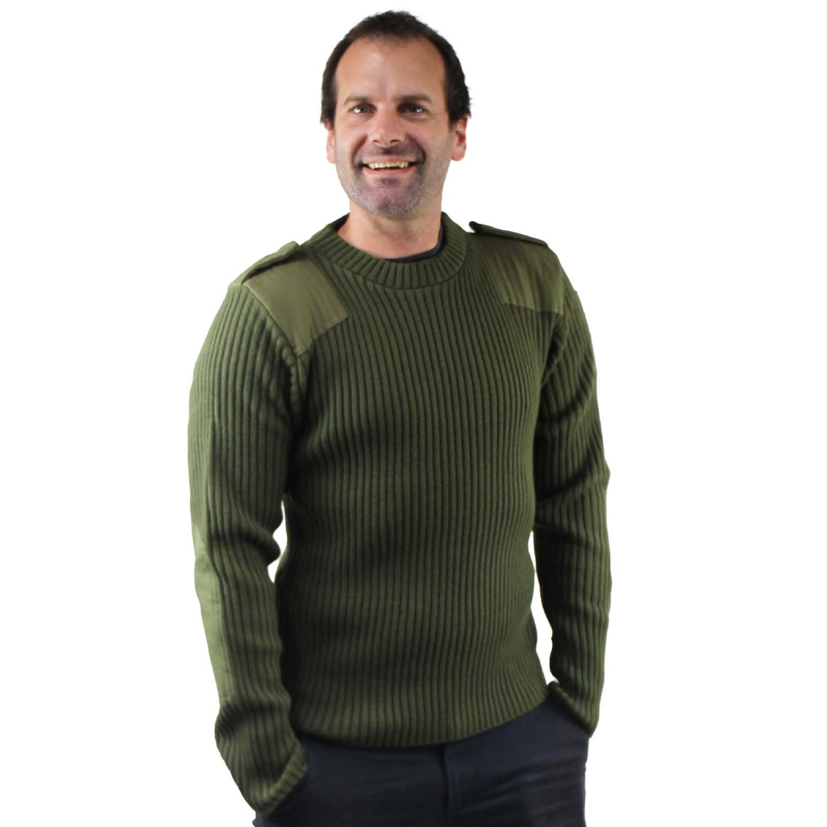 SPECIAL FORCES ARMY WOOL JUMPER GREEN 