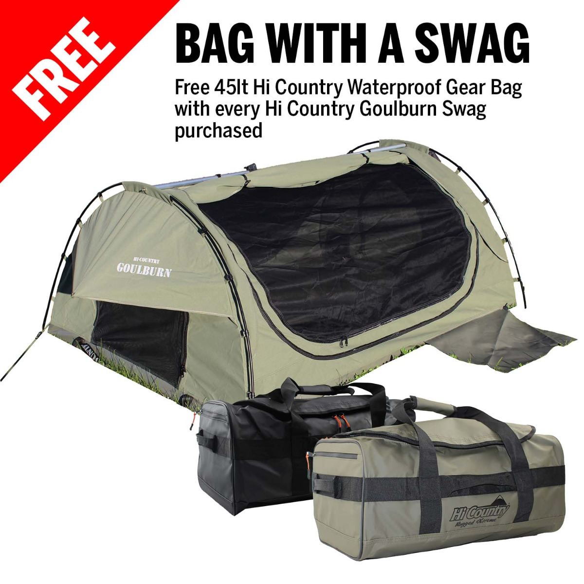 free bag with a swag
