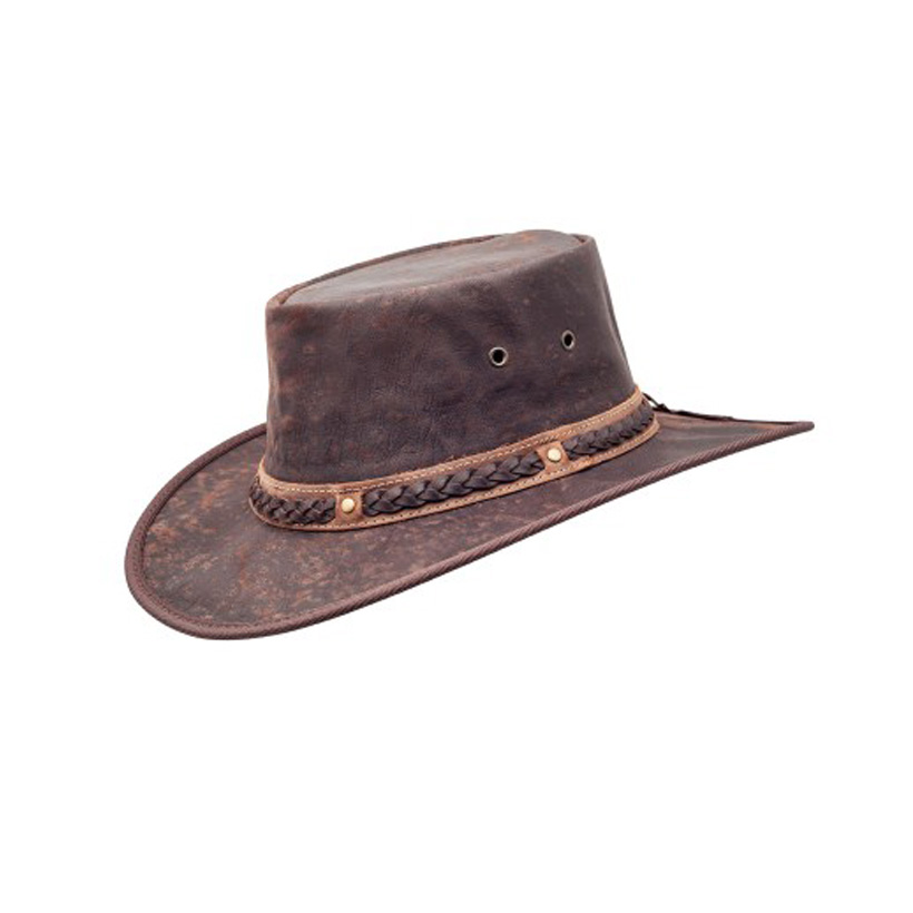 Barmah Squashy CRACKLE Hickory Hat