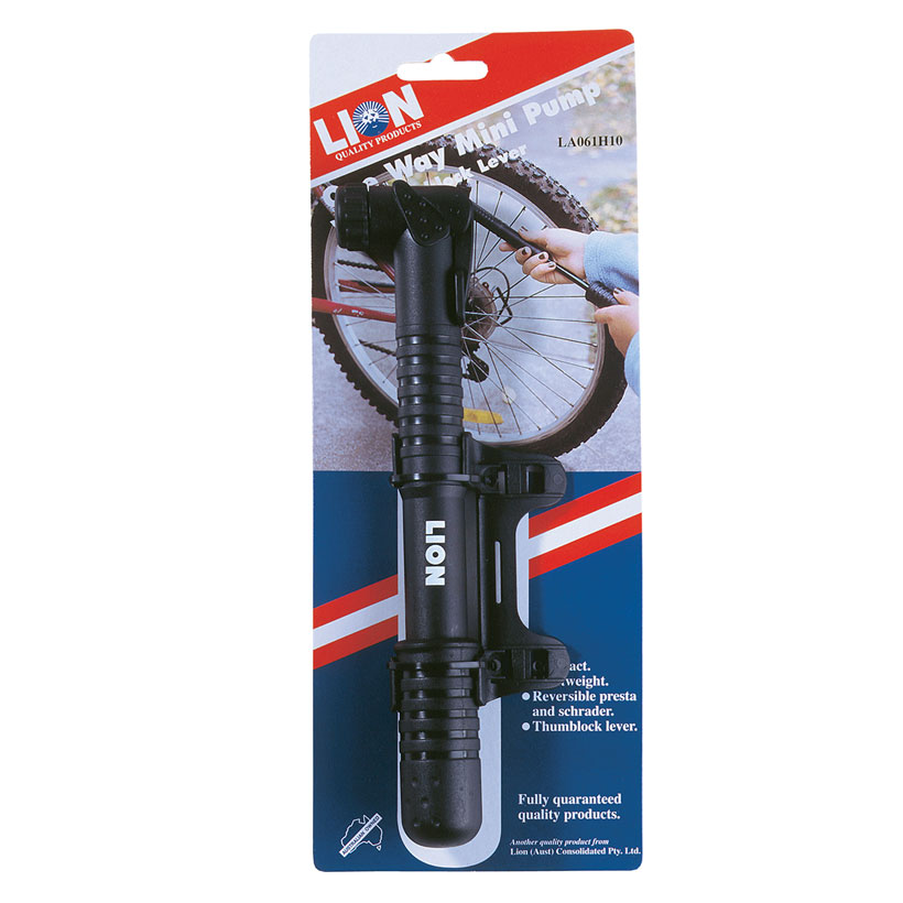 Compact Bicycle Pump With Holder