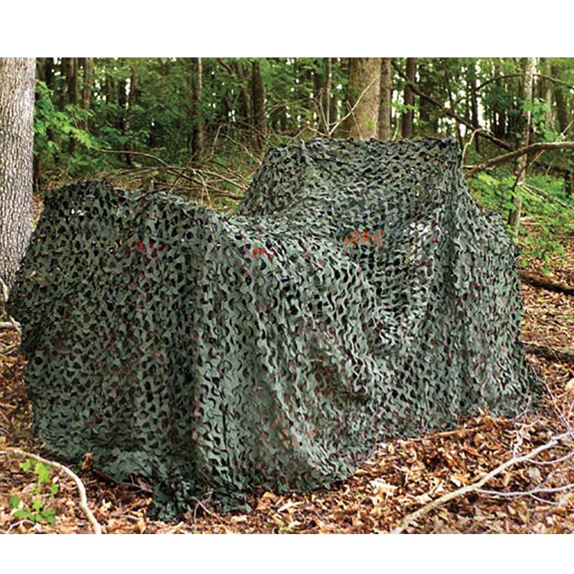 2.4m x 1.8m  Woodland Camo Netting
