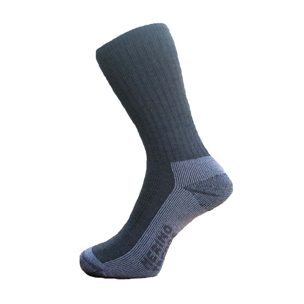 MERINO TREADS Wool Sock Charcoal 8-11