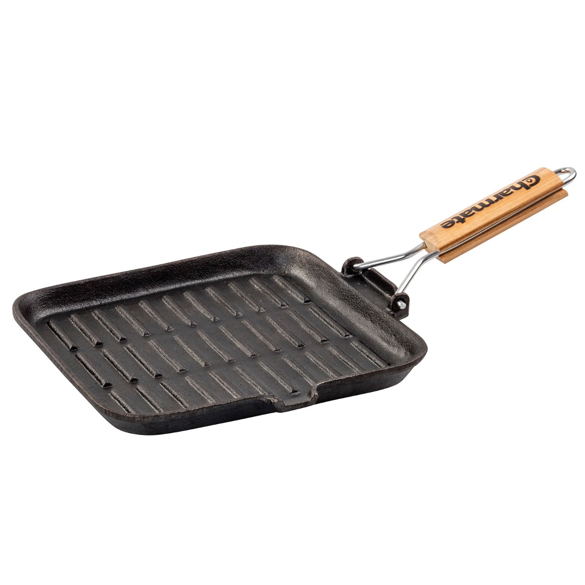 24cm Square Frying Pan with Folding Handle