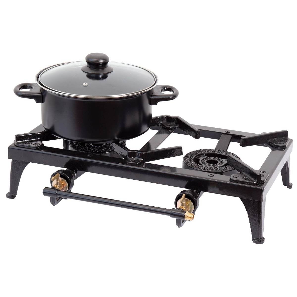 Twin Burner Cast Iron Country Cooker