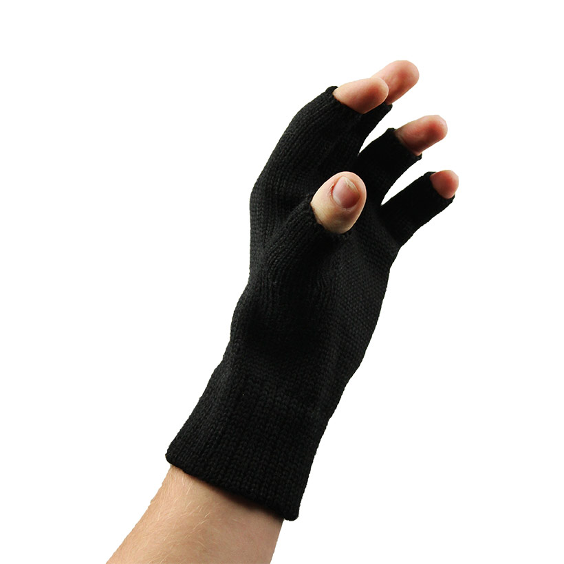 Wool Fingerless Glove Hero