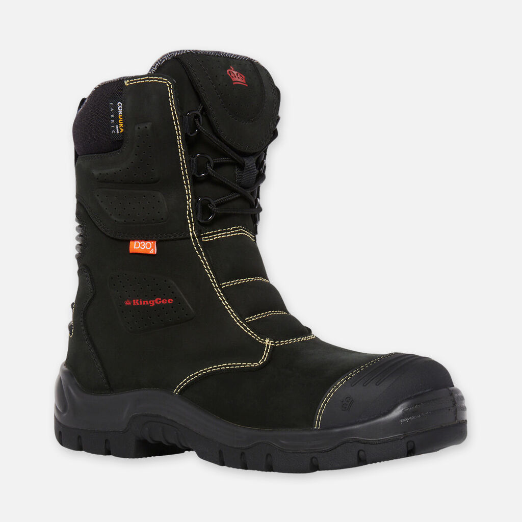KING GEE BENNU RIGGER BOOT BLACK right