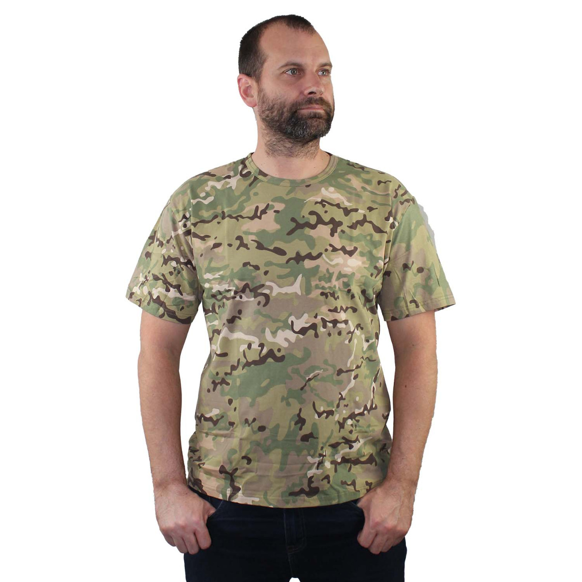 Army T Shirt Multi Camo