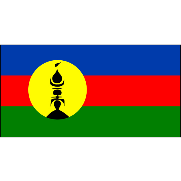 New Caledonia (Kanaky) Flag