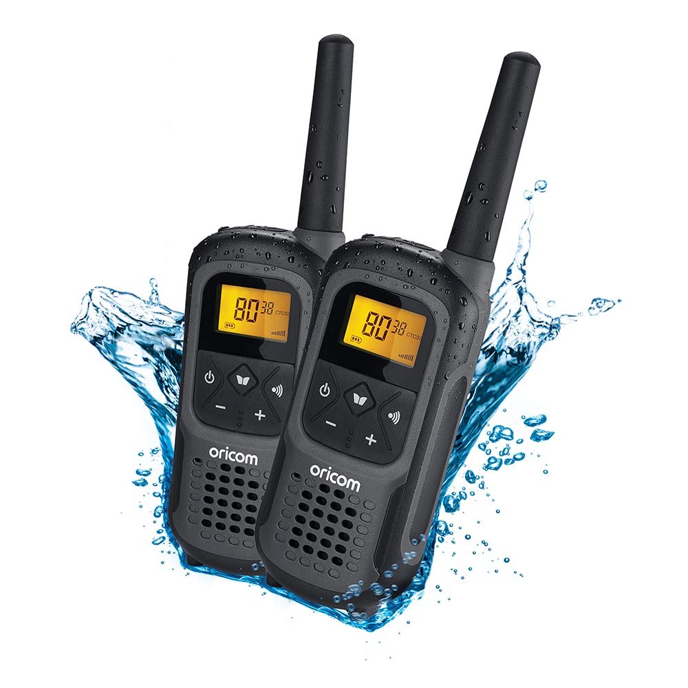 2 watt Waterproof Handheld UHF CB Radio Twin Pack