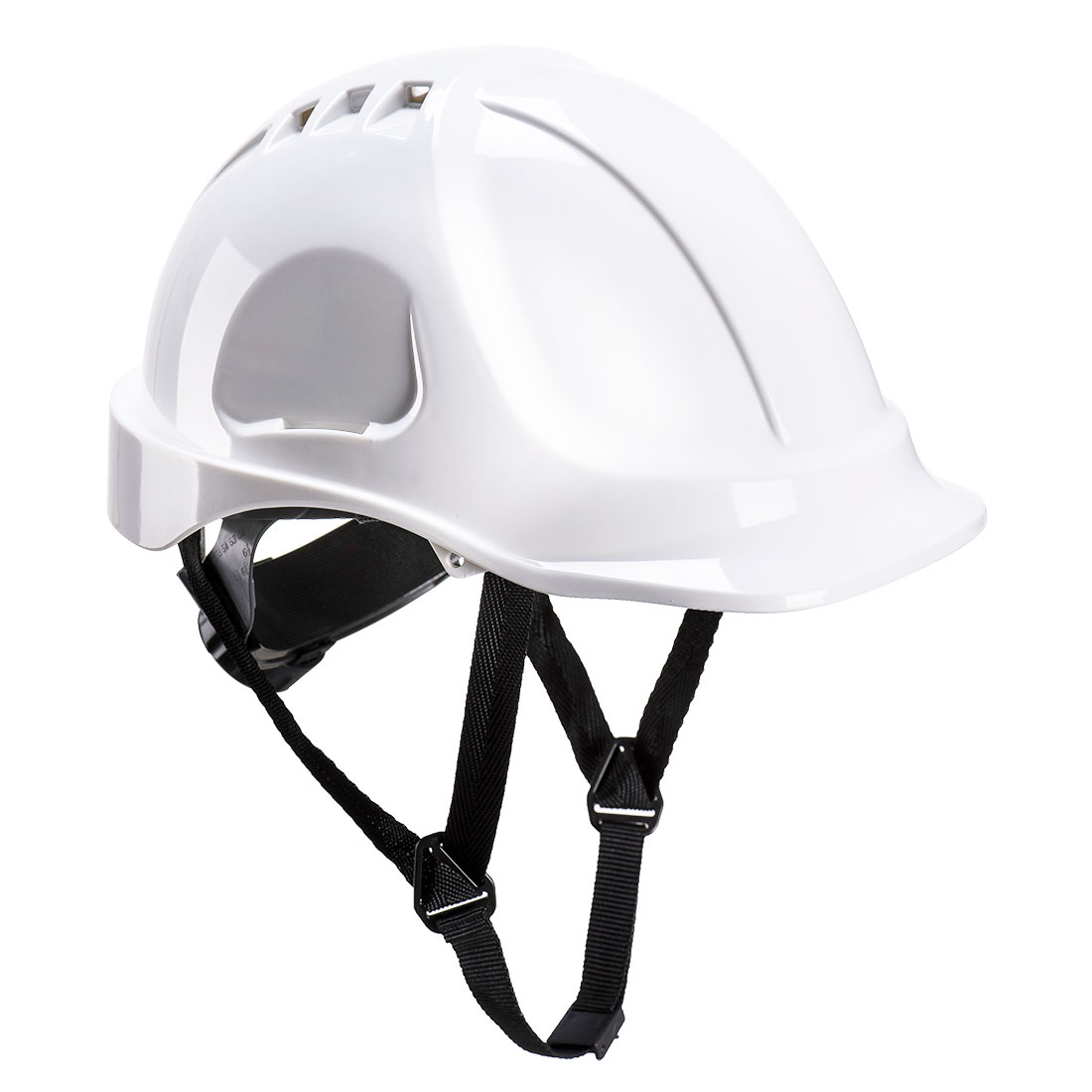PORTWEST PS55 VENTED SAFETY HELMET white