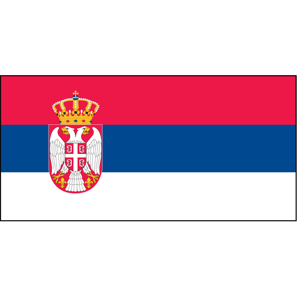 Serbia State Flag post 2010