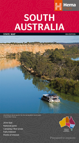 South Australia State Hema Map