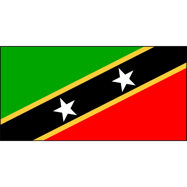 St Christopher Nevis Flag