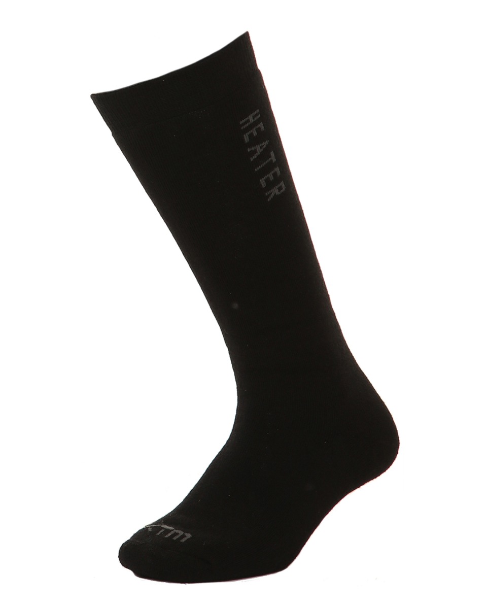 XTM Heater Thick Australian Merino Wool Blend Winter Socks Black