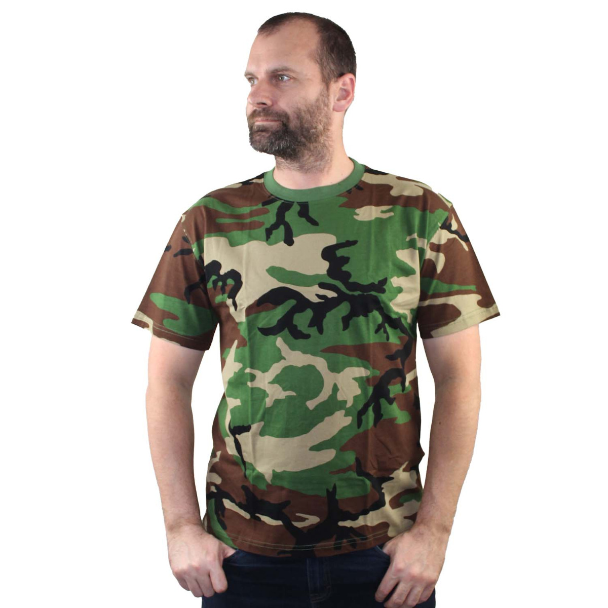 Army T Shirt Woodland