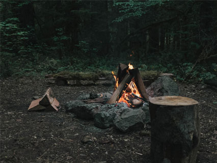 How to Build a Ripper Camp Fire
