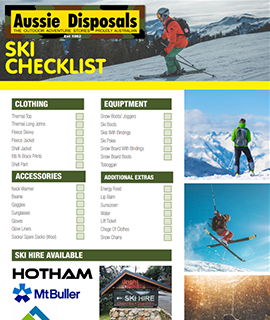Ski Checklist 